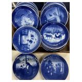 Royal Copenhagen Dated Christmas Plates Lot of 27