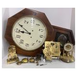 Wall Clock and Clock Parts
