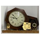 Wall Clock and Clock Parts