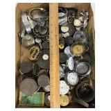 Parts Antique Watches Pocketwatches and Shipping Tins