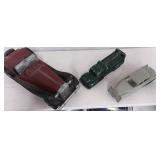 Vintage Toy Car Lot  Hubley Roadster Dinky Tootsie