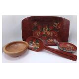 Rosemaling Lot Decor