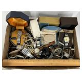 Wrist Watch and Parts Lot Calculator Wristwatches from the 1980