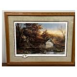 Autumn Shoreline by Terry Redlin Signed and Numbered