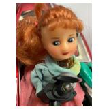 Toy Model Convertibles Photoing on Car Tin Toy Japan