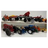 Large Miniature Tractor Lot Hubley Dinky Hubley Kiddie