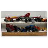 Large Miniature Tractor Lot Hubley Dinky Hubley Kiddie