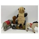 Vintage Antique Wind Toys Drinking Panda
