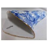 Needlepoint Footstool and Wall pocket decor