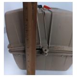 Expandanding Tool Box filled with watch parts for repair or craft