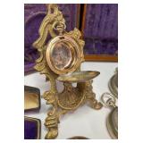 Vintage Antique Watch Display Cases Brass or Bronze Pocketwatch Diplay and Pocketwatch Shells