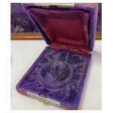 Vintage Antique Watch Display Cases Brass or Bronze Pocketwatch Diplay and Pocketwatch Shells