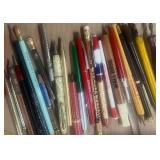 Vintage Inkwell, Ink and Pen Lot