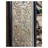 Vintage Brass and Cast Iron Door Plate Antique Drawer Pulls Brass Lot "Green Man" face Victorian and Art Nouveau hardware.