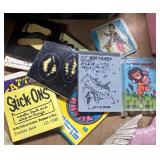Vintage Toy Lot Viewmaster Doll furniture Boot Bank