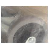 8 Medium Poly/Rubber Wheels for Carts/Racks