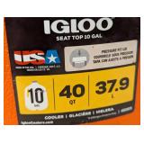 Igloo 10 Gallon Orange Water Cooler