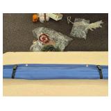 Drop Down Window Security Screen - Blue
