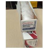 Pair of Painters Plastic - Wall/Floor Covering