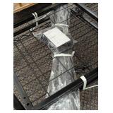 Black Rolling Display Stand