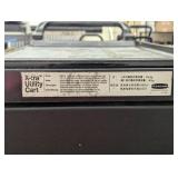 Rubbermaid Xtra Utility Cart - Heavy Duty - With Shelves and Doors