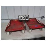 Pair Auto Wheel Dollies