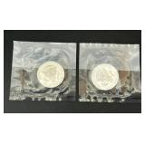 Sealed 1999-S Kennedy Half Dollar 90% Silver Proof Coin & Sealed 2001-S Kennedy Half Dollar 90% Silver Proof Coin