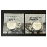 Sealed 2002-S Kennedy Half Dollar 90% Silver Proof Coin & Sealed 2004-S Kennedy Half Dollar 90% Silver Proof Coin