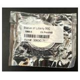 Sealed 1986-S Statue of Liberty Half Dollar Proof Coin