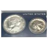 1966 U.S. Special Mint Set - 40% Silver Kennedy Half Dollar (Uncirculated)