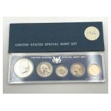 1966 U.S. Special Mint Set - 40% Silver Kennedy Half Dollar (Uncirculated)