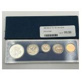 1966 U.S. Special Mint Set - 40% Silver Kennedy Half Dollar (Uncirculated)