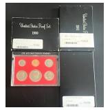 United States Proof Sets - Sealed 1979-S Clad Proof Set / 1980-S Clad Proof Set / Sealed 1981-S Filled S Proof Set