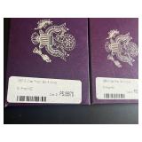 Sealed U.S. Mint Clad Proof Coin Sets - 1987-S / 1988-S / 1989-S