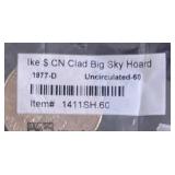 Sealed Uncirculated 1977-D Eisenhower Dollar Clad Big Sky Hoard