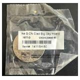 Sealed Uncirculated 1977-D Eisenhower Dollar Clad Big Sky Hoard