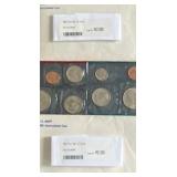 Uncirculated U.S. Mint Coin Sets - 1980 and 1981