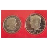 United States Proof Sets - 1980 & 1982