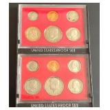 United States Proof Sets - 1980 & 1982