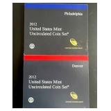 U.S. Mint 2012 Uncirculated Coin Set (28 Coins)