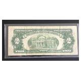 1953 $2 Red Seal Banknote (Fine)