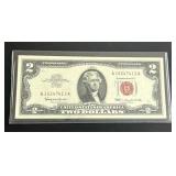 1963 $2 Red Seal Banknote (Crisp Uncirculated)