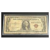 1935A $1 Red Seal Silver Certificate Hawaii (Very Good)