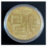 Limited Edition BITCOIN Copper Round (1 oz Pure .999 Copper)