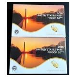 2015 & 2016 U.S. Mint Proof Sets with COA