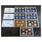 U.S. Mint Proof Sets - 2001 / 2004 / 2011 with COAs