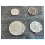 1964 U.S. Mint Silver Uncirculated 10 Coin Set