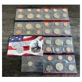 U.S. Mint Uncirculated Coin Sets - 1994 / 1995 / 1996