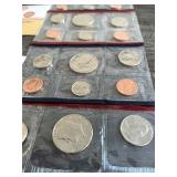 U.S. Mint Uncirculated Coin Sets - 1986 & 1987