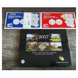 2004 U.S. Mint Uncirculated Coin Set & 2017 America The Beautiful Quarters Uncirculated Coin Set